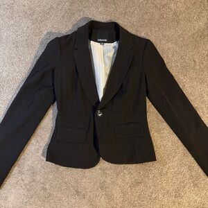 Simple Black Blazer